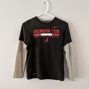 🅰️ The Nike Tee Crimson Tide Dri-Fit Long Sleeve